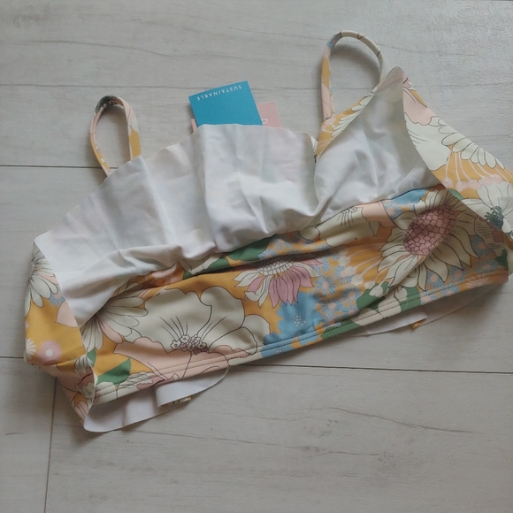 O'Neill NEW Girls Twiggy Ruffle Bikini Top & Bottoms - Picture 5 of 12